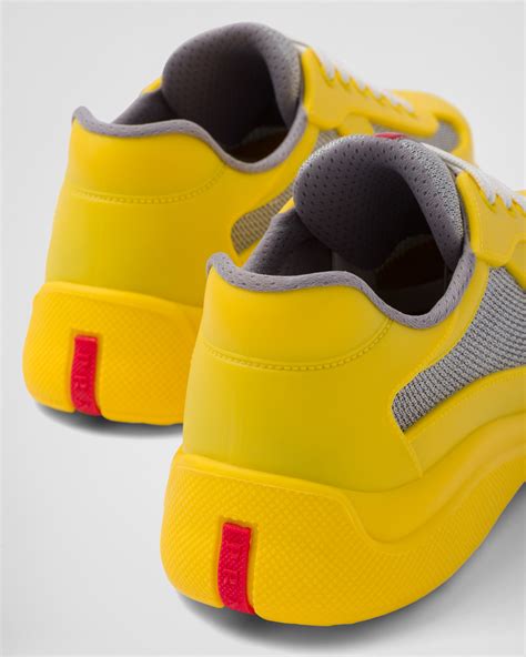 yellow prada shoes america's cup|high top prada americas cup.